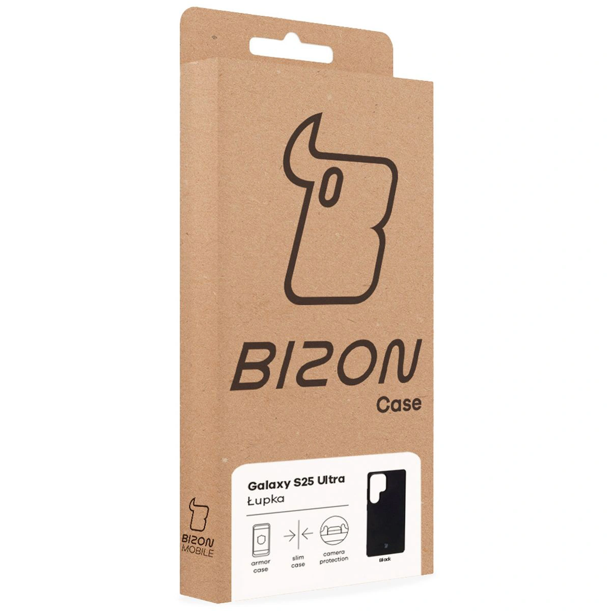 Etui Bizon Case Łupka do Galaxy S25 Ultra